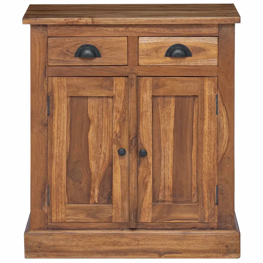 Armoire de rangement avec tiroir Naturel 65 x 30 x 75 cm - 6