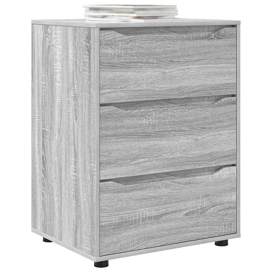 Armoire de rangement Gris Sonoma 60 x 48 x 81 cm - 3