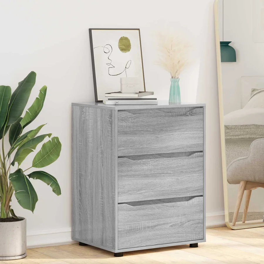 Armoire de rangement Gris Sonoma 60 x 48 x 81 cm - 6
