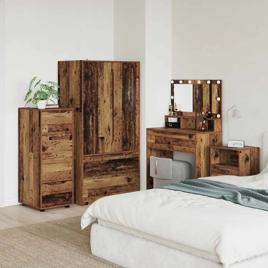 Armoire de rangement Bois Ancien 40 x 48 x 105 cm