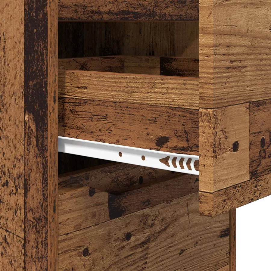 Armoire de rangement Bois Ancien 40 x 48 x 105 cm - 11