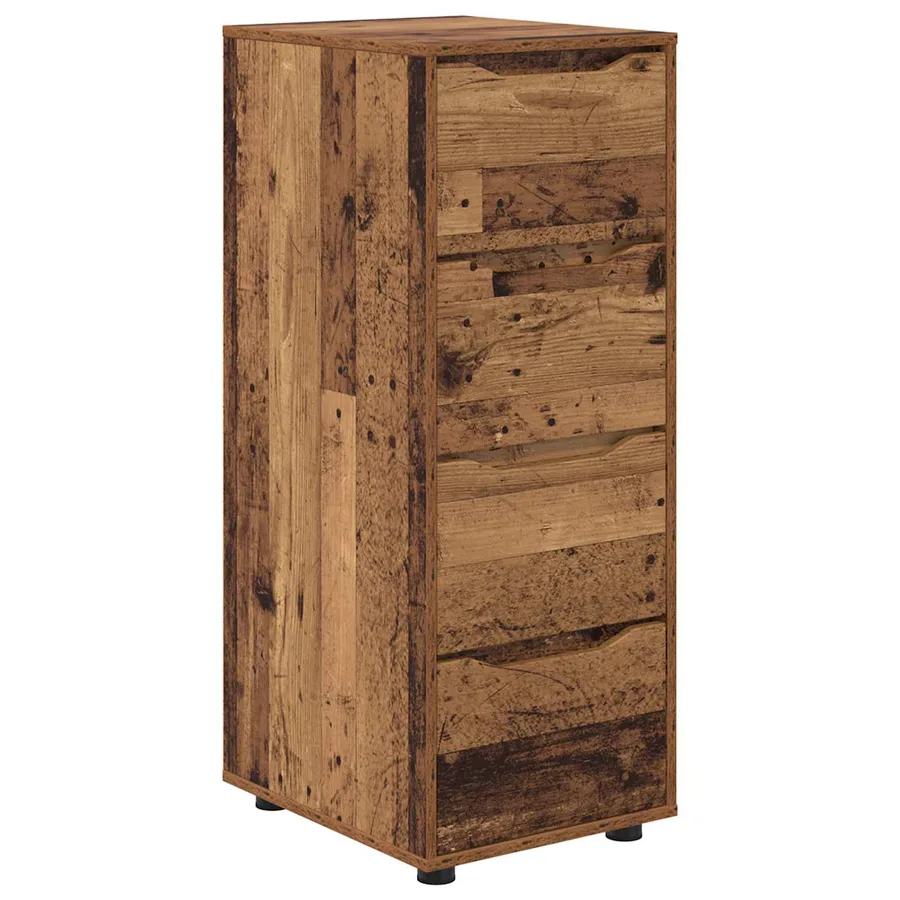 Armoire de rangement Bois Ancien 40 x 48 x 105 cm - 2