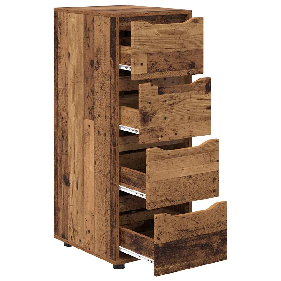 Armoire de rangement Bois Ancien 40 x 48 x 105 cm - 7