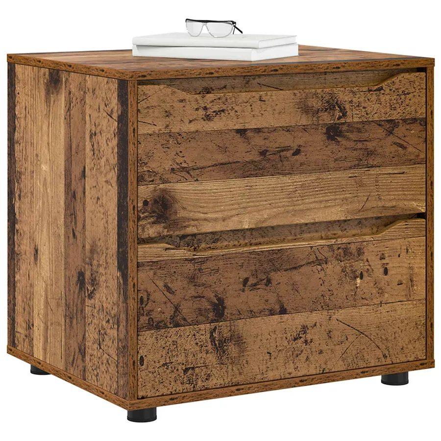 Armoire de rangement Bois Ancien 60 x 48 x 57 cm - 3
