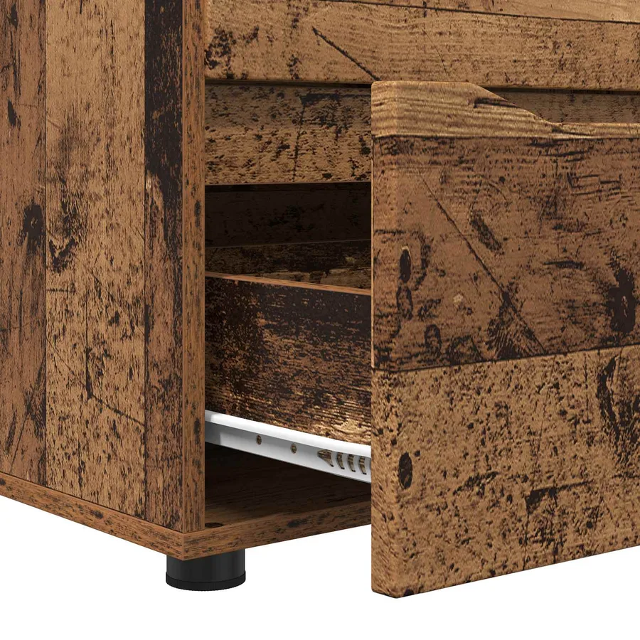 Armoire de rangement Bois Ancien 60 x 48 x 57 cm - 9