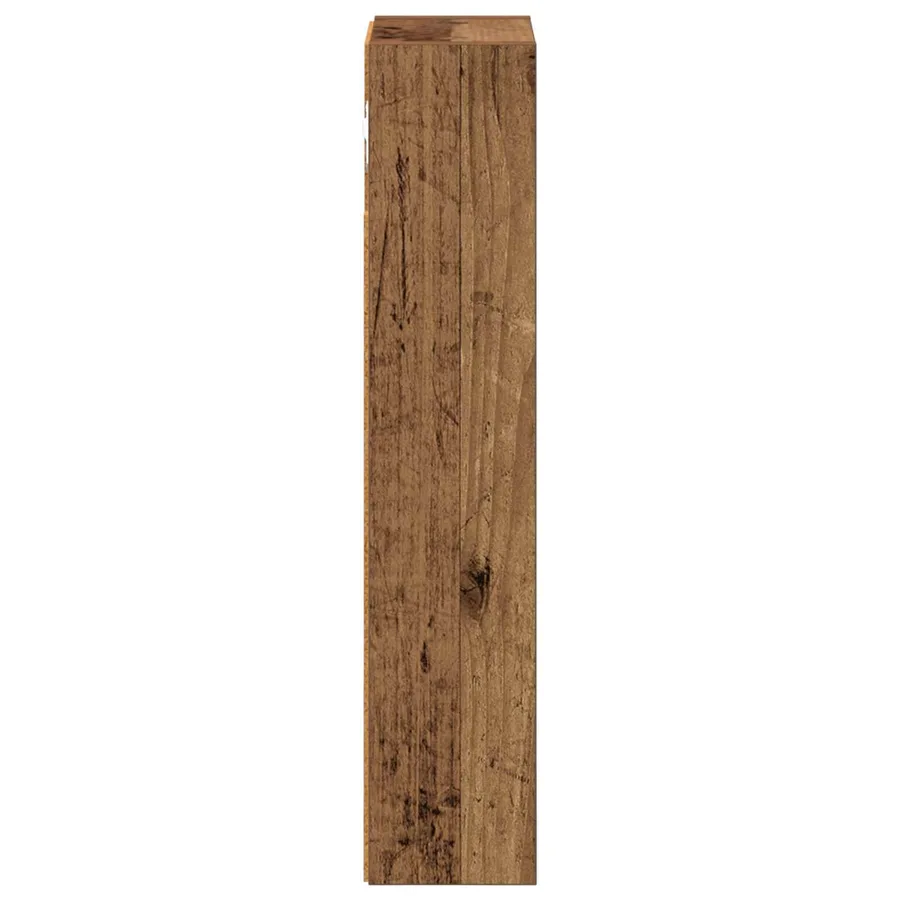 Armoire murale de salle de bain Bois ancien 20 x 10 x 50 cm - 7
