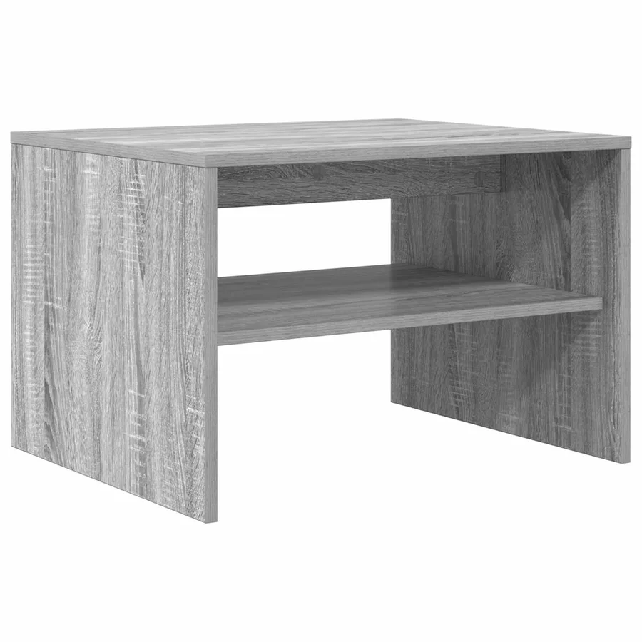 Table basse Gris Sonoma 60 x 50 x 40 cm Bois d'ingénierie - 7