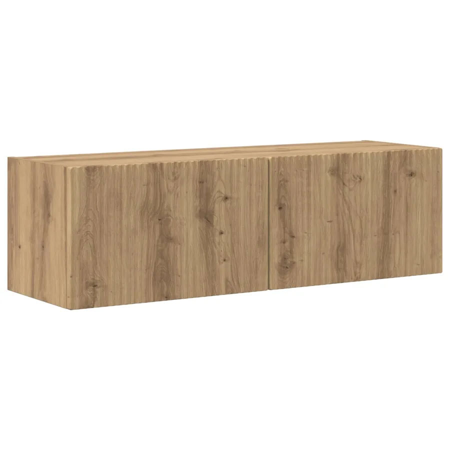 Ensemble meuble TV 5 pcs Chêne artisanal Bois d'ingénierie - 5