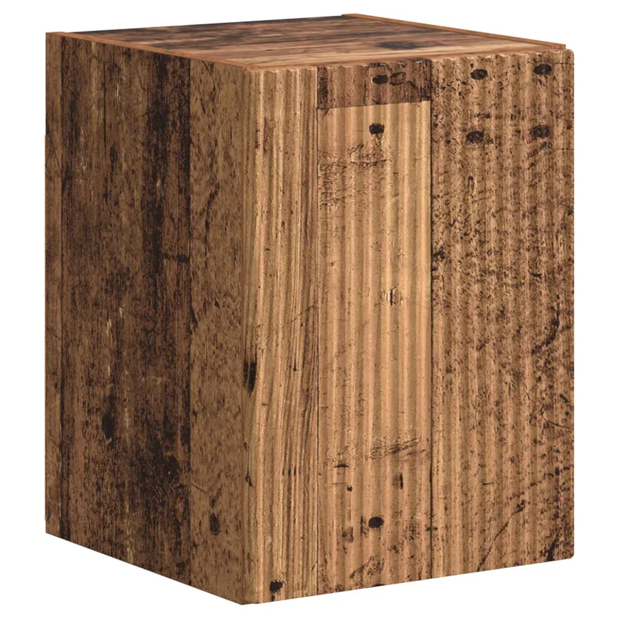 Ensemble meuble TV 5 pcs Bois Ancien Bois d'ingénierie - 7