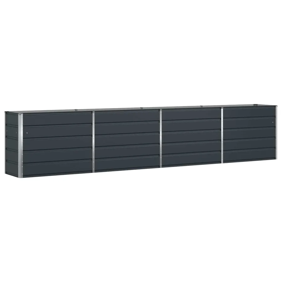 Jardinière Anthracite 385 x 50 x 75 cm Acier galvanisé - 2