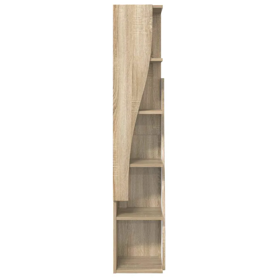 Meuble d'angle Chêne Sonoma 27,5x27x140cm Bois d'ingénierie - 5