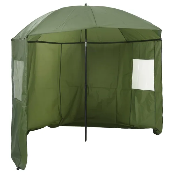 Umbrella de pêche Jaune armée 240 x 210 cm Polyester Oxford