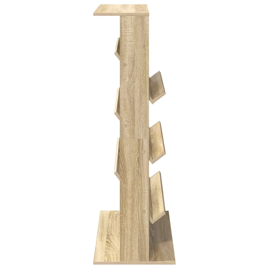 Étagère à magazines avec étagère Chêne Sonoma 70 x 41 x 126 cm - 6