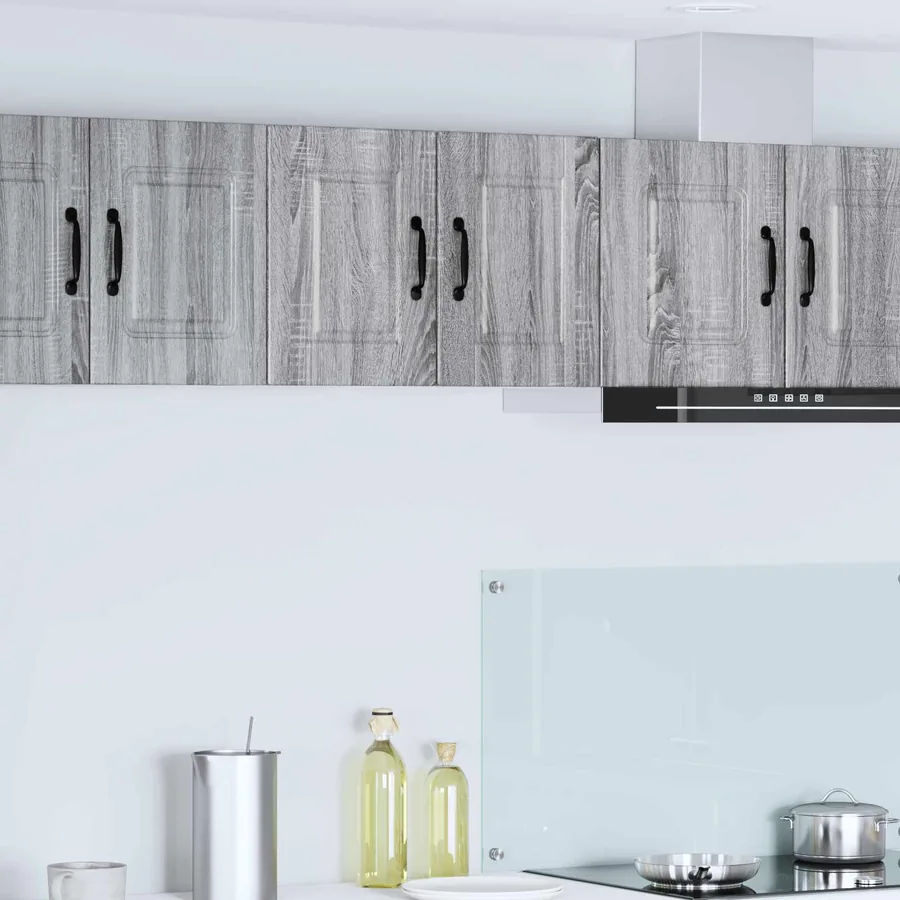 Meuble mural PORTO 2 pcs Gris Sonoma 30 x 31 x 40 cm