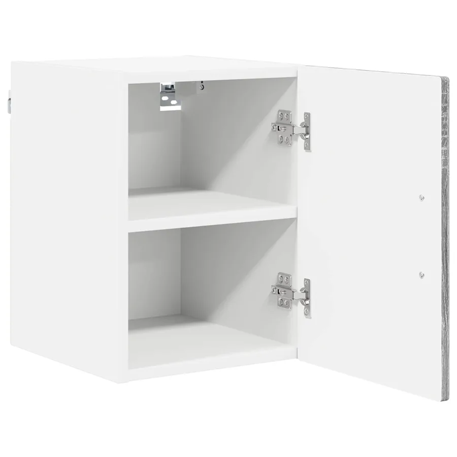 Meuble mural PORTO 2 pcs Gris Sonoma 30 x 31 x 40 cm - 6