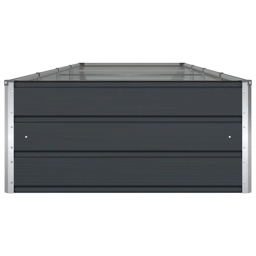Jardinière Anthracite 385 x 100 x 45 cm Acier galvanisé - 6