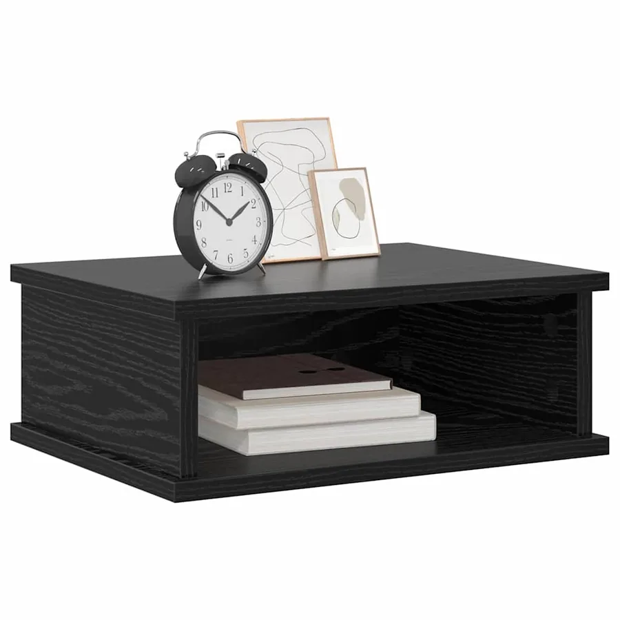 Table de chevet Chêne noir 40 x 31 x 15 cm Bois d'ingénierie - 3