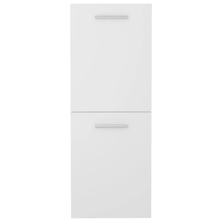 Armoire de salle de bain Blanc 30x30x80 cm Bois d’ingénierie - 3