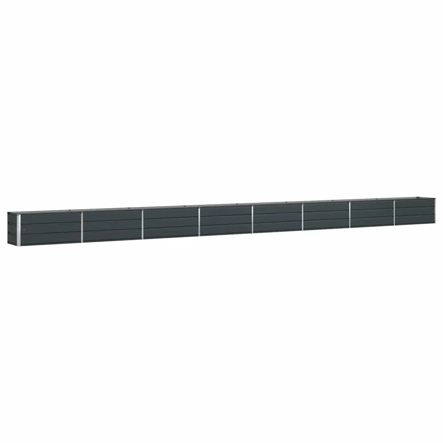 Jardinière Anthracite 770 x 50 x 45 cm Acier galvanisé - 2