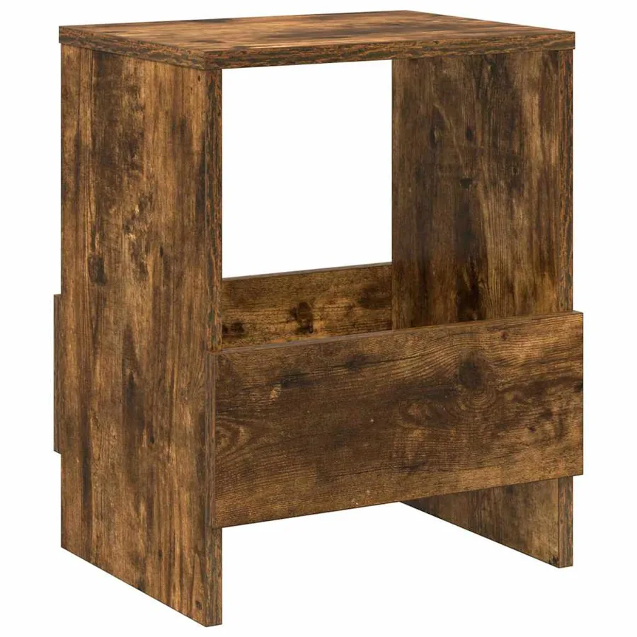 Étagère à magazines 2 pcs Chêne fumé 35 x 30 x 45 cm - 9