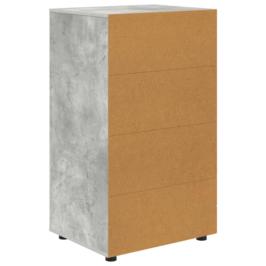Armoires de rangement Gris béton 60 x 48 x 105 cm - 8