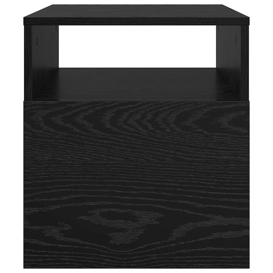 Table d'appoint Chêne noir 40,5 x 40 x 45 cm Bois d'ingénierie - 6
