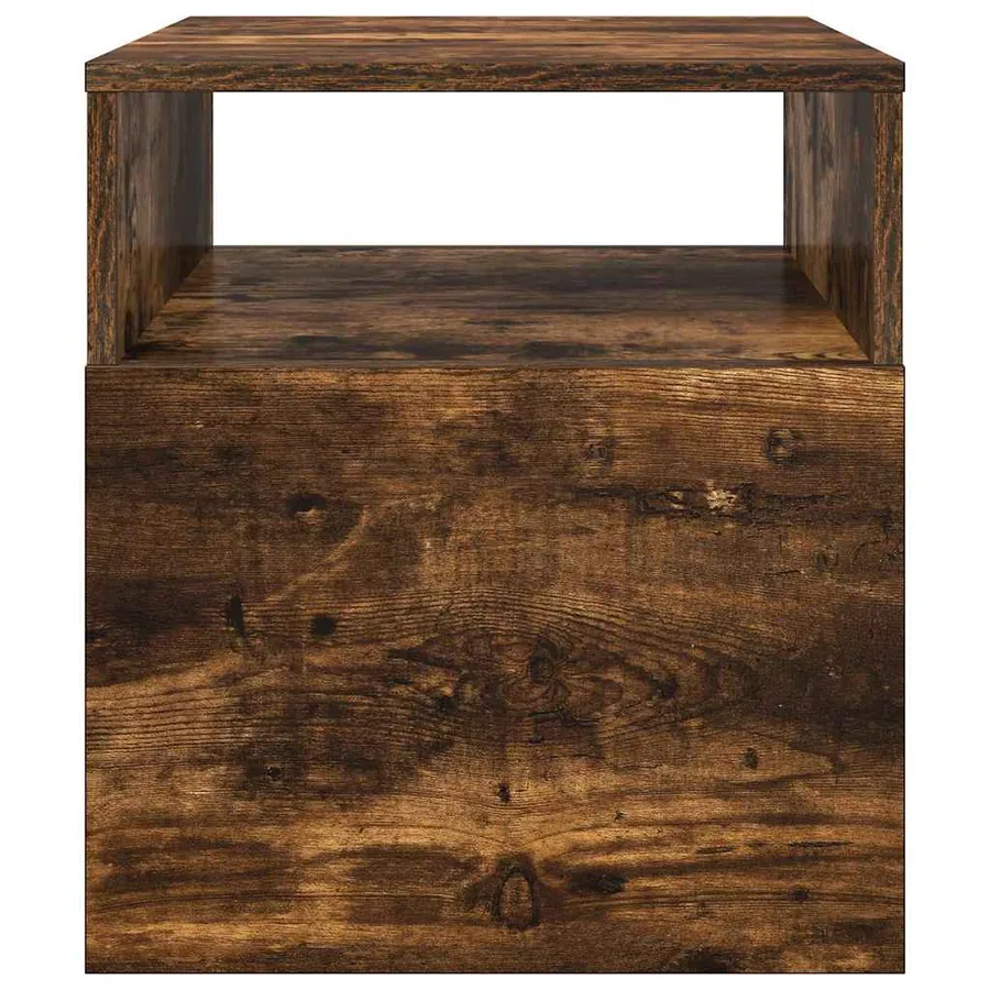 Table d'appoint 2 pcs Chêne fumé 40,5 x 40 x 45 cm - 7