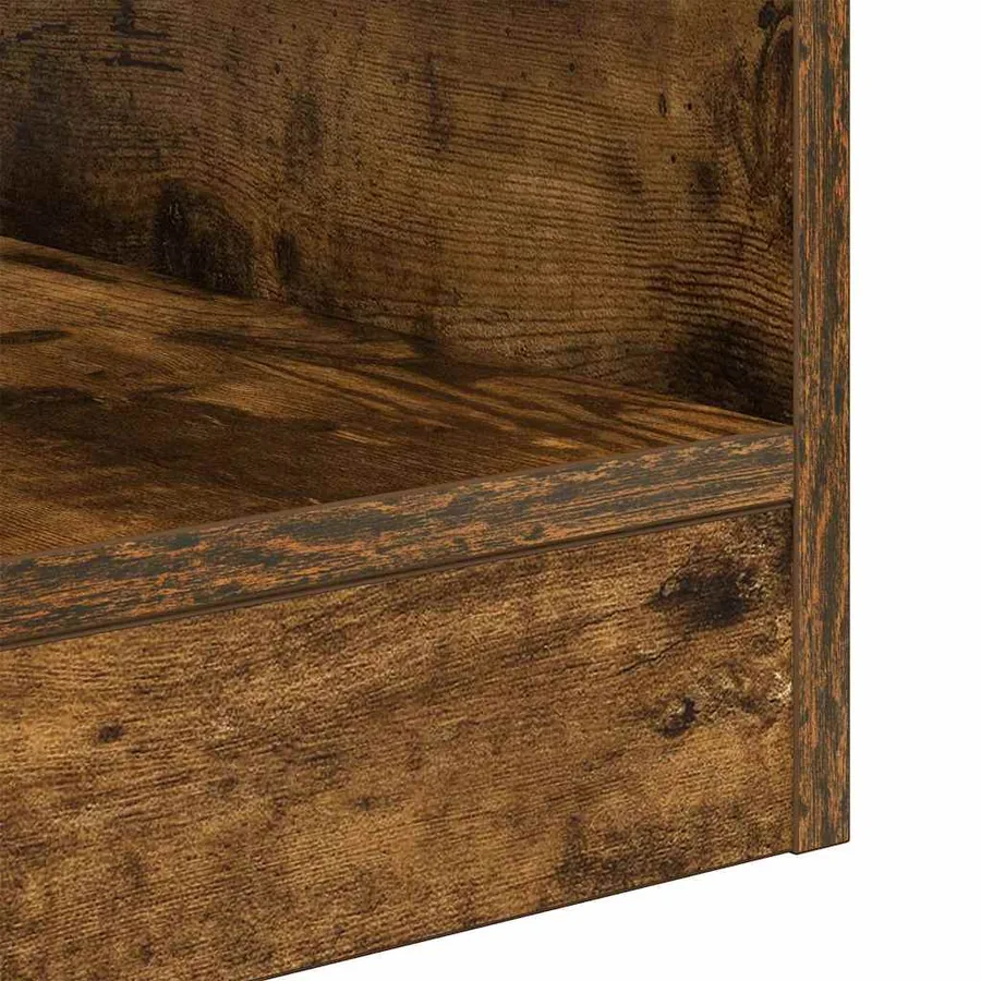 Table d'appoint 2 pcs Chêne fumé 40,5 x 40 x 45 cm - 9