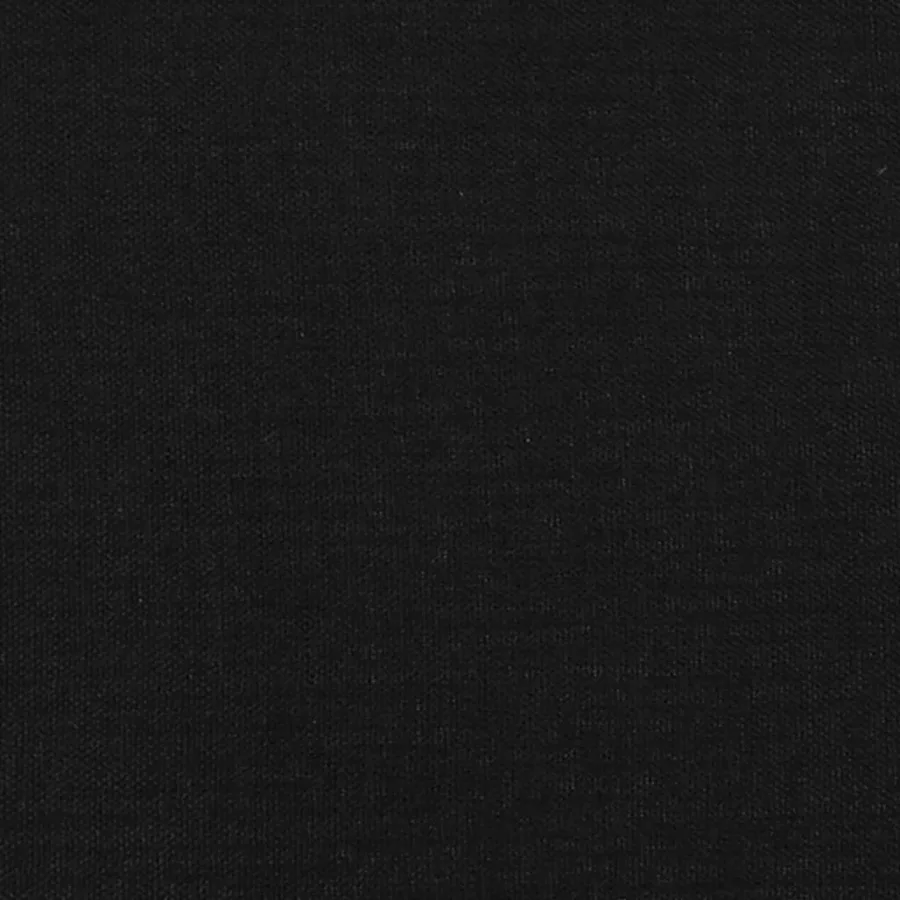 Sommier à lattes de lit avec matelas Noir 140x190 cm Tissu - 9