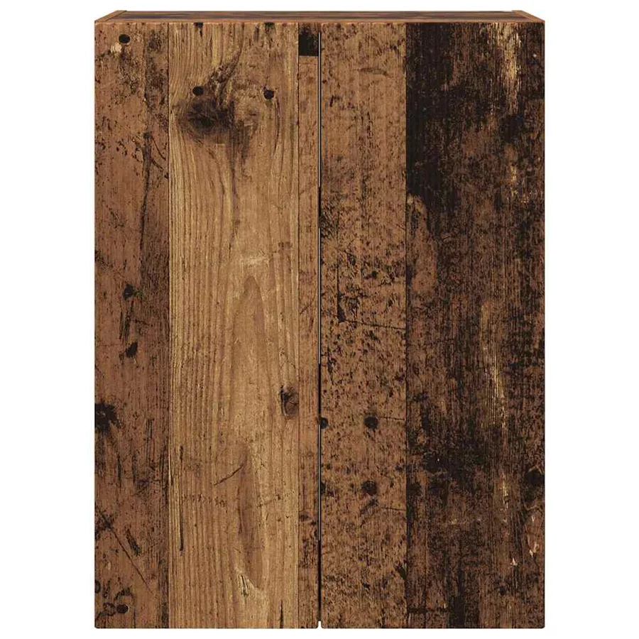 Meuble TV mural Bois Ancien 59,5 x 31 x 80 cm Bois d'ingénierie - 6