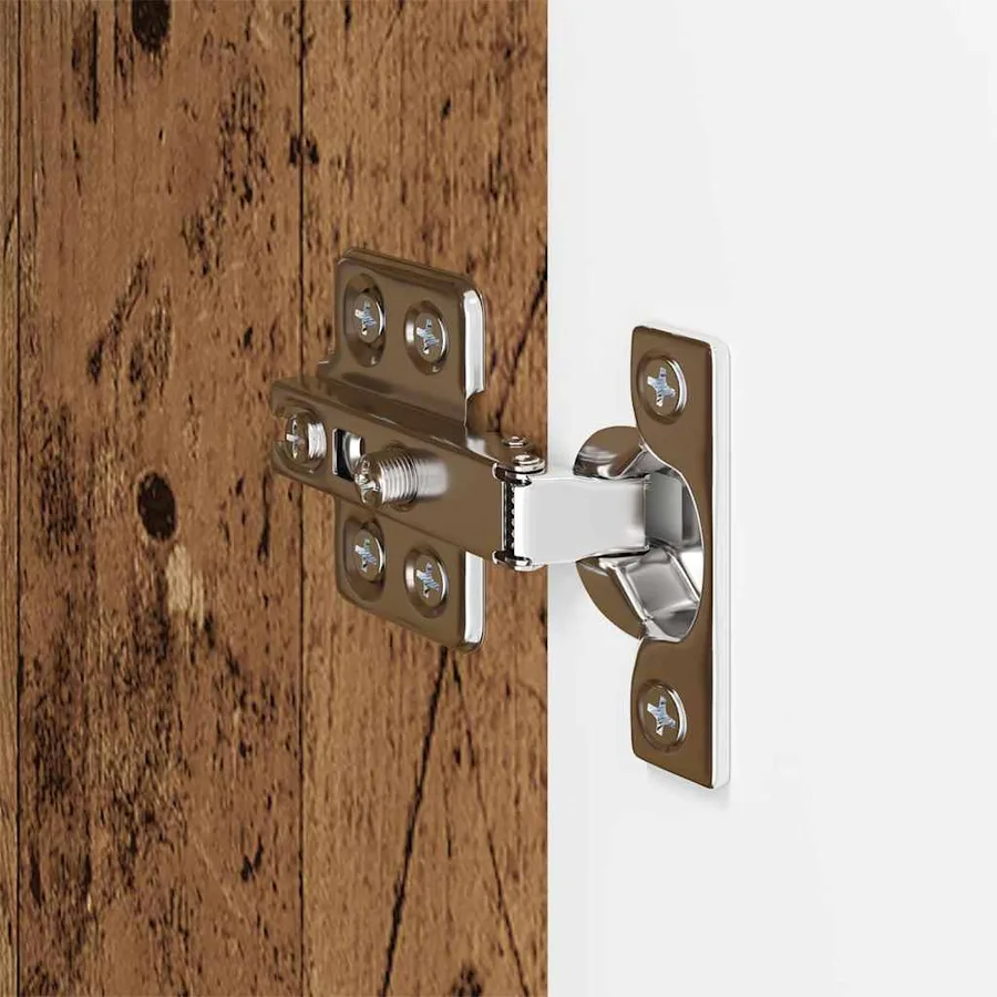 Meuble TV mural Bois Ancien 59,5 x 31 x 80 cm Bois d'ingénierie - 8