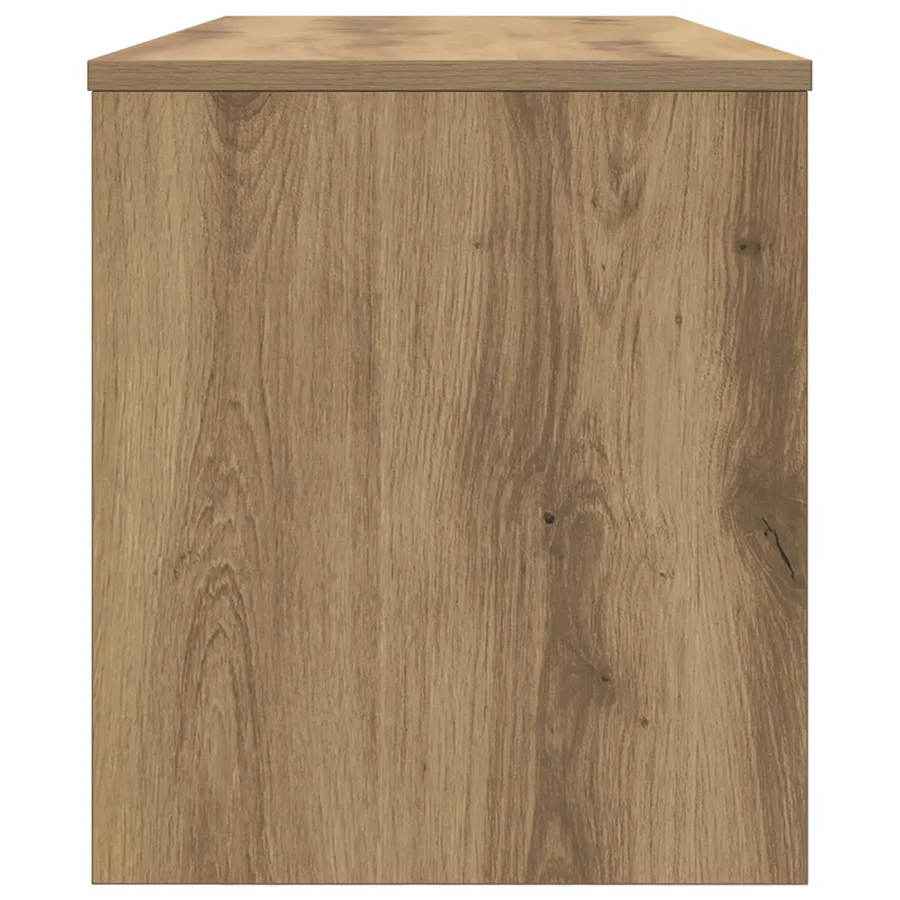 Meuble TV 100 x 35 x 40 cm Chêne artisanal Bois d'ingénierie - 6