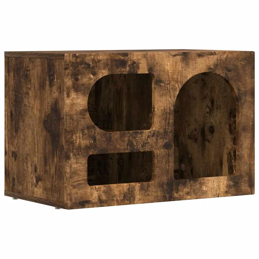 Meuble TV ELST 60 x 35 x 40 cm Chêne fumé Bois d'ingénierie - 2