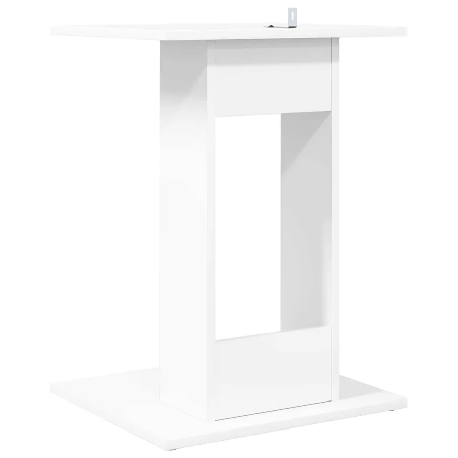 Table d'appoint Blanc 45 x 40 x 62,5 cm Bois d'ingénierie - 7
