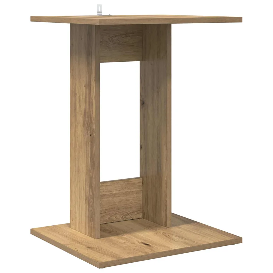 Table d'appoint Chêne artisanal 45 x 40 x 62,5 cm - 2