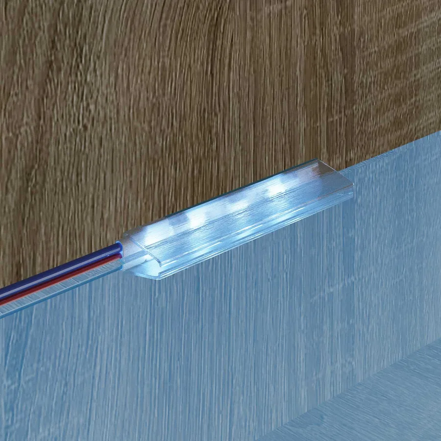 Bande LED 2 pcs Noir et Multicolore 1745 mm Cuivre et plastique - 6