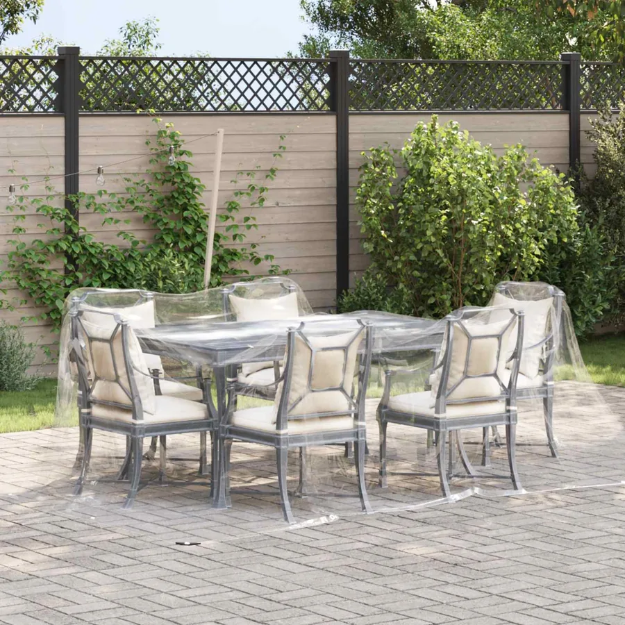 Couverture pour plantes Transparent 3 x 4 m PVC