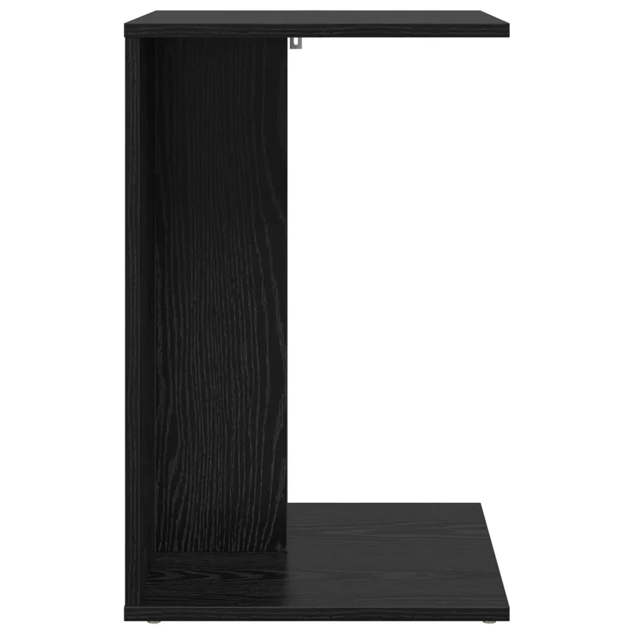 Table d'appoint Chêne noir 45 x 40 x 62,5 cm Bois d'ingénierie - 6