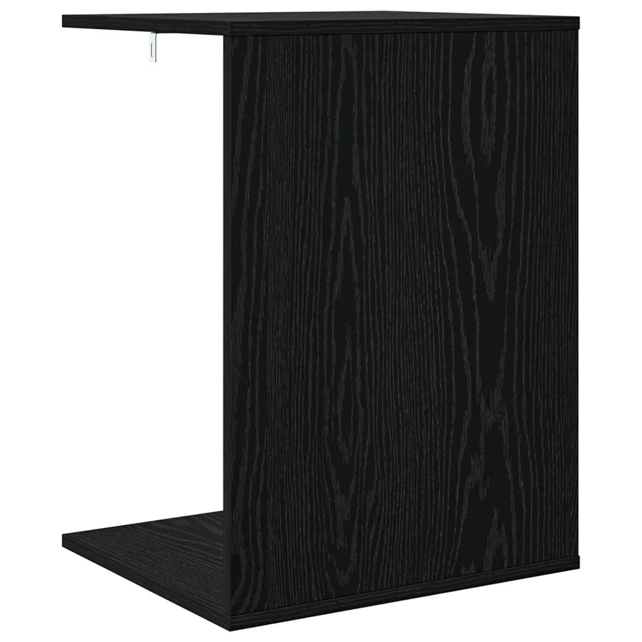 Table d'appoint Chêne noir 45 x 40 x 62,5 cm Bois d'ingénierie - 7