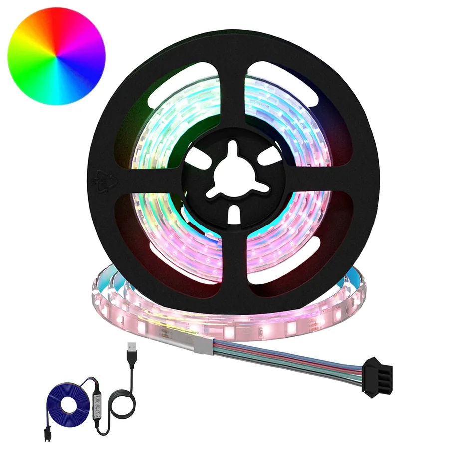 Bande LED 12 pcs Noir et Transparent 750 mm Cuivre et plastique
