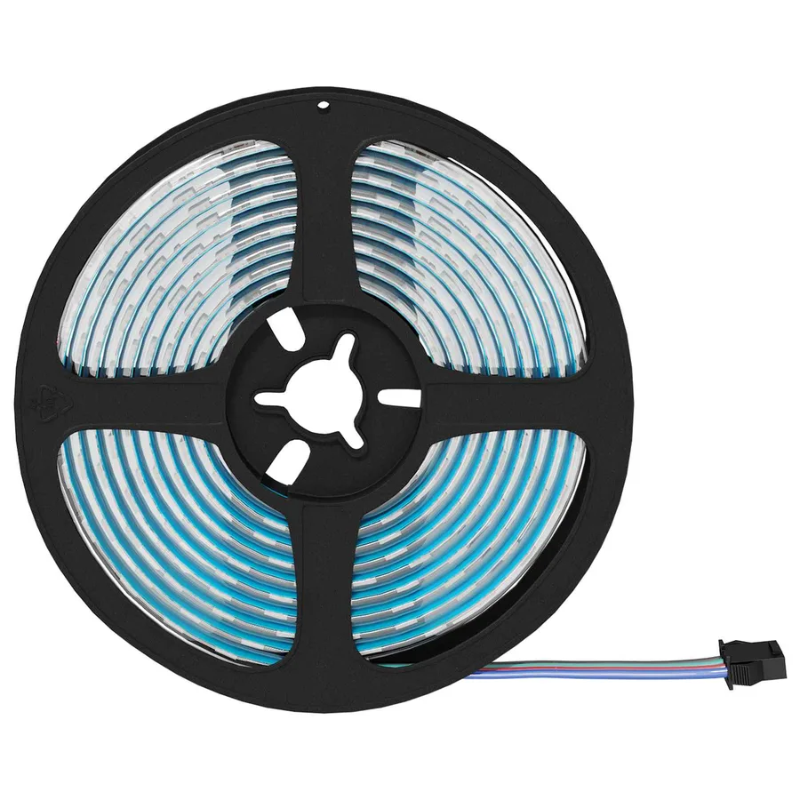 Bande LED 2 pcs Noir et Transparent 2300 mm Cuivre et plastique - 3