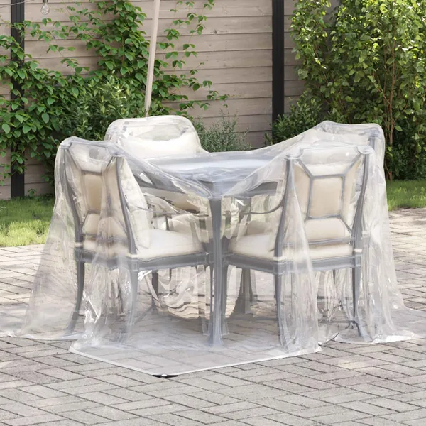 Couverture pour plantes Transparent 2 x 2 m PE