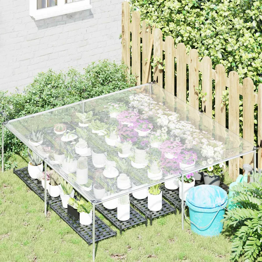 Couverture pour plantes Transparent 2 x 2 m PE - 3