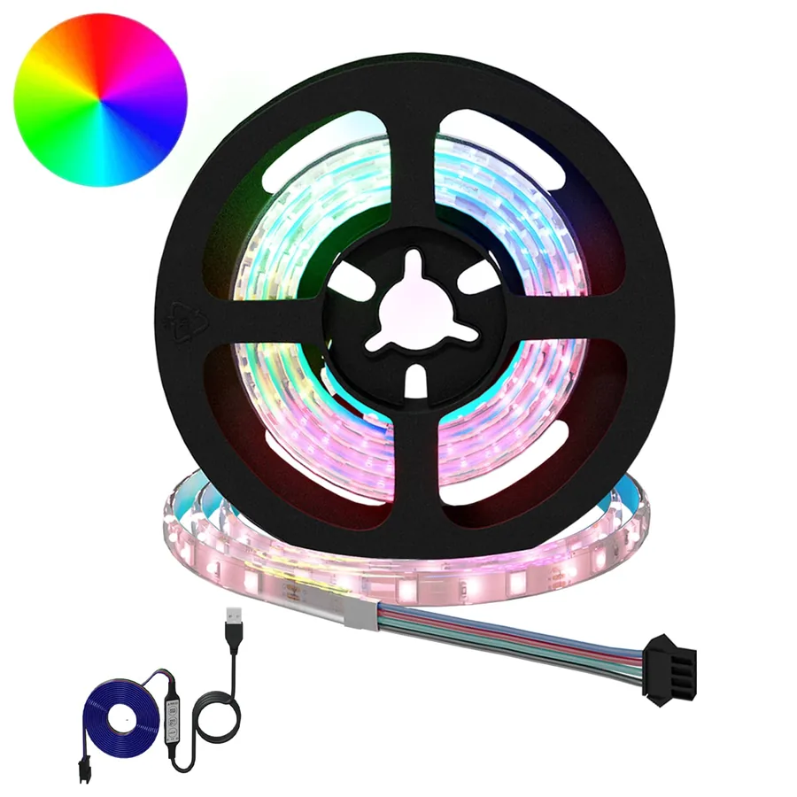 Bande LED 12 pcs Noir et Transparent 750 mm Cuivre et plastique