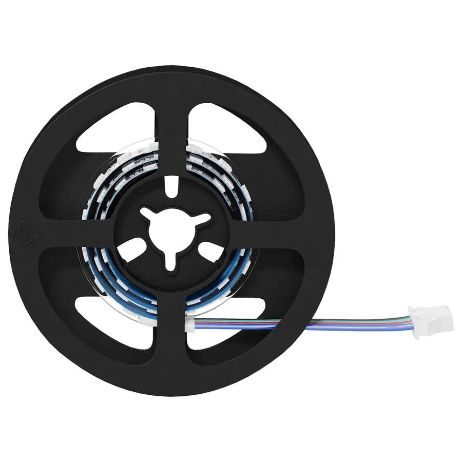Bande LED 2 pcs Noir et Transparent 350 mm Cuivre et plastique - 3