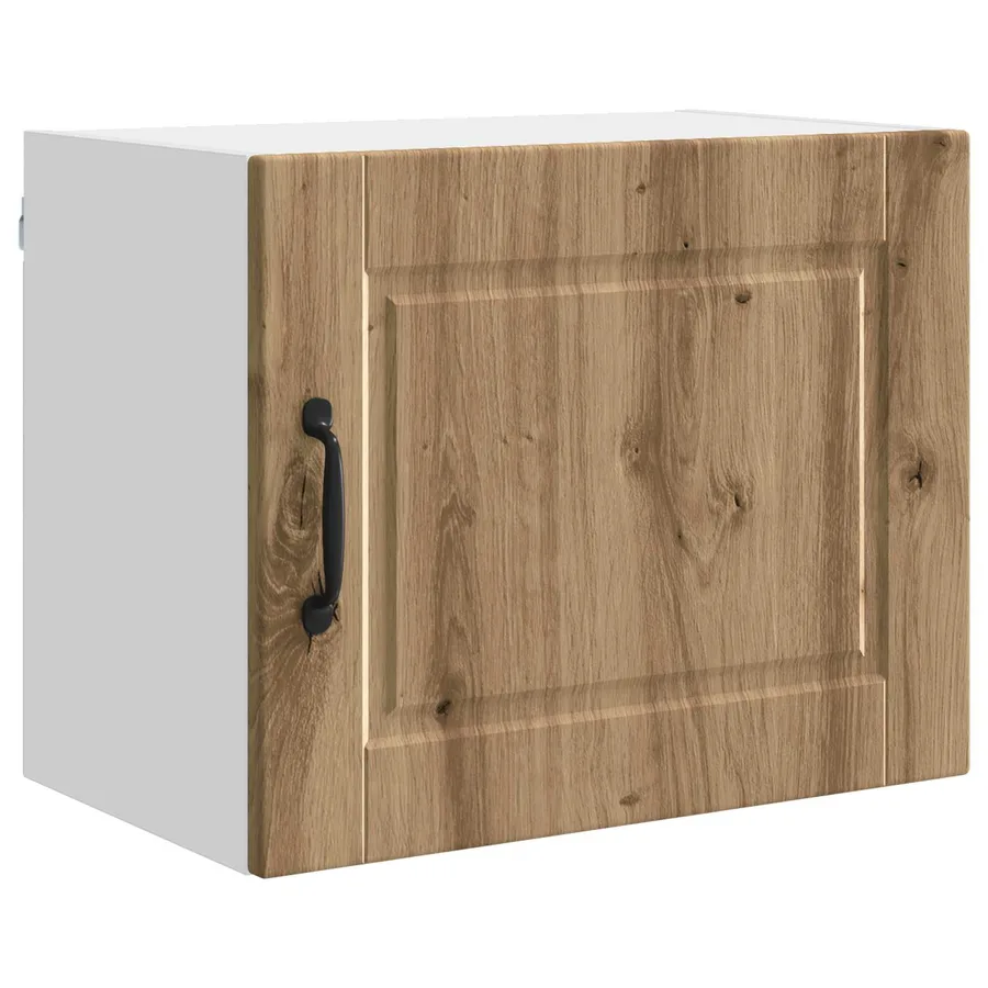 Meuble mural PORTO 2 pcs Chêne artisanal Bois d'ingénierie - 5