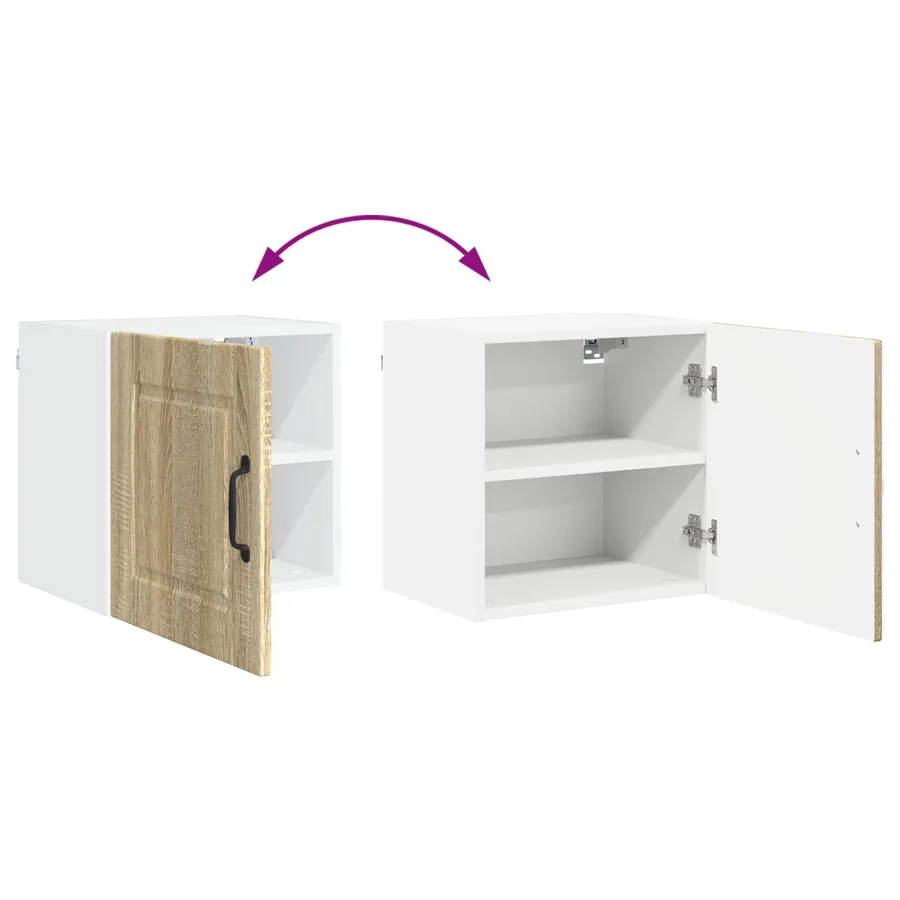 Meuble mural PORTO 2 pcs Chêne Sonoma 40 x 31 x 40 cm - 12