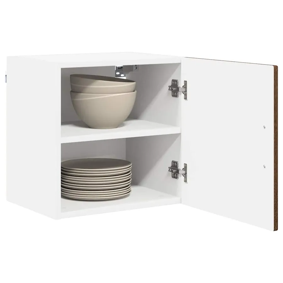 Meuble mural PORTO Chêne brun 40 x 31 x 40 cm Bois d'ingénierie - 3