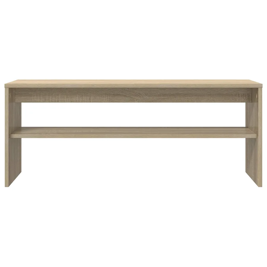 Meuble TV Chêne Sonoma 100 x 30 x 40 cm Bois d'ingénierie - 5