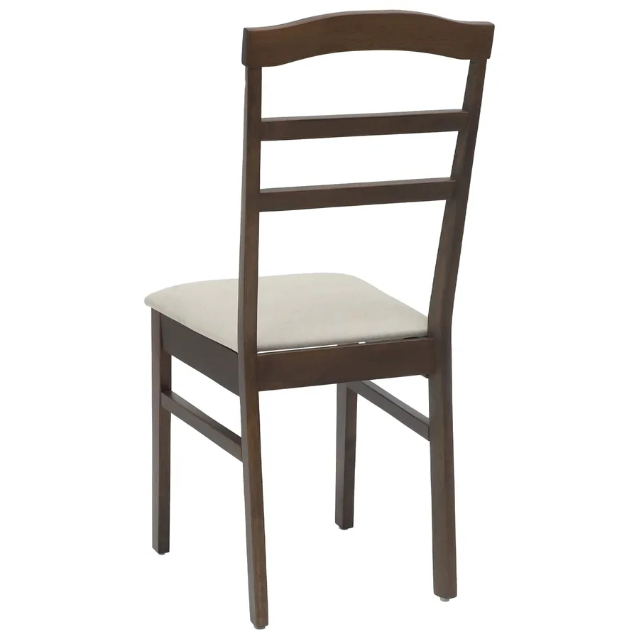 Chaise de salle à manger 2 pcs Marron clair et clair - 7